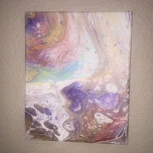 Abstract Acrylic Painting